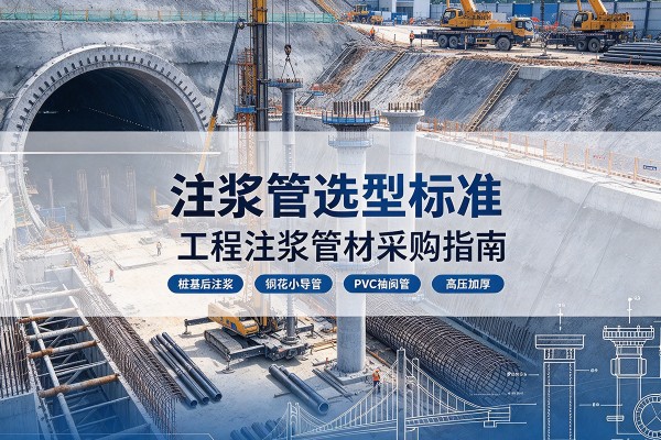 会同注浆管选型标准
