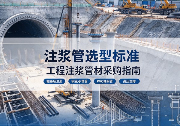 会同注浆管选型标准